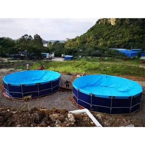 Custom Size Folding Round PVC Tarpaulin <strong>Fish</strong> Pond Circle <strong>Plastic</strong> <strong>Fish</strong> <strong>Tank</strong> - Product Image 5