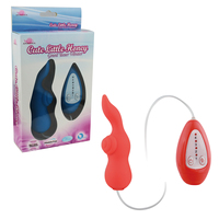Mignon petit miel gourde Teaser 4 vitesses Silicone ABS vibrateur étanche clitoridien G-Spot stimulateur en Rose Orange et Bleu