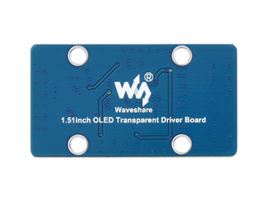1.51 इंच पारदर्शी पारदर्शी मोडlue 128x64 Spi i2c लाइट ब्लू कलर डिस्प्ले है जिसमें रास्पबेरी पी आर्ड्रकिनो के उदाहरण मिलते हैं। - Product Image 4