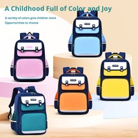 Mochilas Escolares de Gran Capacidad con Logotipo Personalizado, Resistentes a las Manchas y al Desgaste, para Estudiantes y Niños