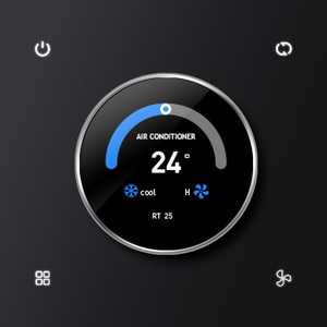 Termostato Inteligente Tuya para Aire Acondicionado, Controlador de Temperatura con Perilla, 240V, Calefacción por Suelo Radiante, Termostato Inteligente para Hogar Inteligente - Product Image 2