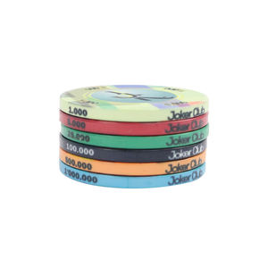 Jetons de poker personnalisés en céramique pour casino, club de poker, 10G, 39mm, avec logo privé, design <span class=keywords><strong>Tina</strong></span> - Product Image 6