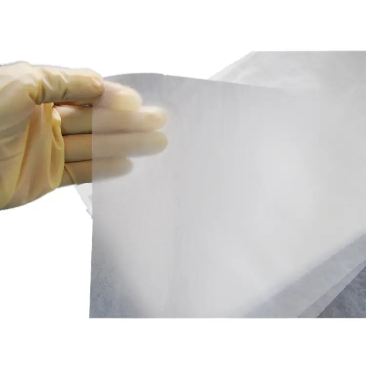 Gıda sınıfı yağ geçirmez sırlı silikon tereyağı ambalaj kağıdı