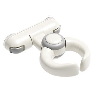 Supporto <span class=keywords><strong>Pieghevole</strong></span> da Parete per Vasca da Bagno per Neonati, Sedia da Doccia Regolabile con Braccioli e Ventosa per il <span class=keywords><strong>Bagnetto</strong></span> dei Bambini - Product Image 2