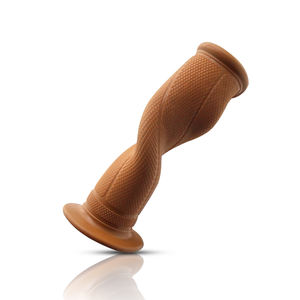 Grosir bagian sepeda motor nyaman Universal 22mm pegangan karet setang Vintage penutup pegangan sepeda motor - Product Image 5