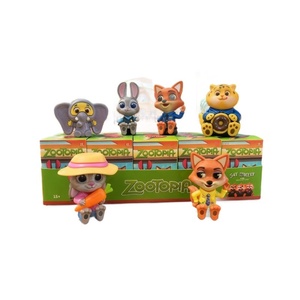 Jouets Crazy Animal City Darling Blind Box Ornaments, série Judy Nick, mignons, en PVC - Product Image 5