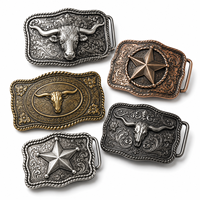 Boucle de ceinture de haute qualité pour homme, style western cowboy, en métal, laiton antique et argent, motif crâne de taureau et cheval, accessoire pour jeans, cadeau, vente en gros