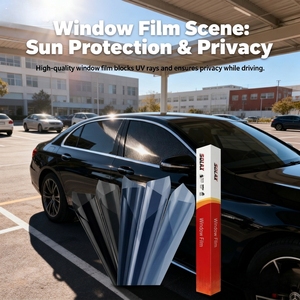 Échantillon Gratuit <span class=keywords><strong>Film</strong></span> Teinté <span class=keywords><strong>Anti</strong></span>-Radiation pour Vitres de Voiture CS50 VLT 50% Rouleau de <span class=keywords><strong>Film</strong></span> Teinté Nano Carbone Céramique <span class=keywords><strong>Anti</strong></span>-UV Nouvelle Vision - Product Image 3