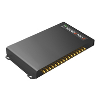Lector RFID UHF CHAFON CF817 de 900MHz para Cronometraje Deportivo, Alcance de 0~25M, 1100 Etiquetas/S, Protocolo ISO 18000-6C, 16 SMA Hembra