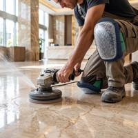 Genouillères de sécurité PPE avec coque de protection rigide, coussin en gel, réglables par auto-agrippant pour les travailleurs du bâtiment