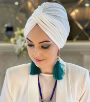 Mode Mousseline Jersey Hijab Instantané Hijab Tudung Malaisie Couvrir Tous Intérieur Hijab Turban pour Dubaï Turkiye Indonésie Femmes