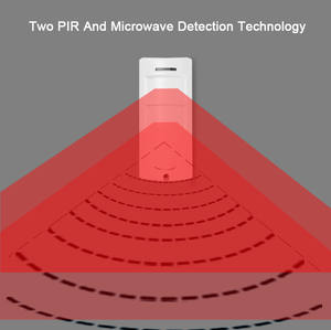 홈 보안 경보 ip65 방수 태양 야외 스마트 무선 pir 모션 센서 감지기 - Product Image 6