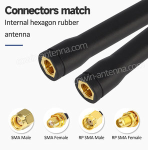 Thẳng SMA Nam hoặc RP SMA nam roi ăng ten 868MHz 915MHz 920MHz 925MHz Omni Mini Lora lưỡng cực Ăng ten - Product Image 4