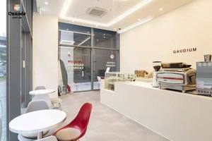 Mostrador de Lujo para Cafetería con Diseño Completo de Kiosco |   Interiores de Tiendas y Mostradores de Café para Centros Comerciales - Product Image 4