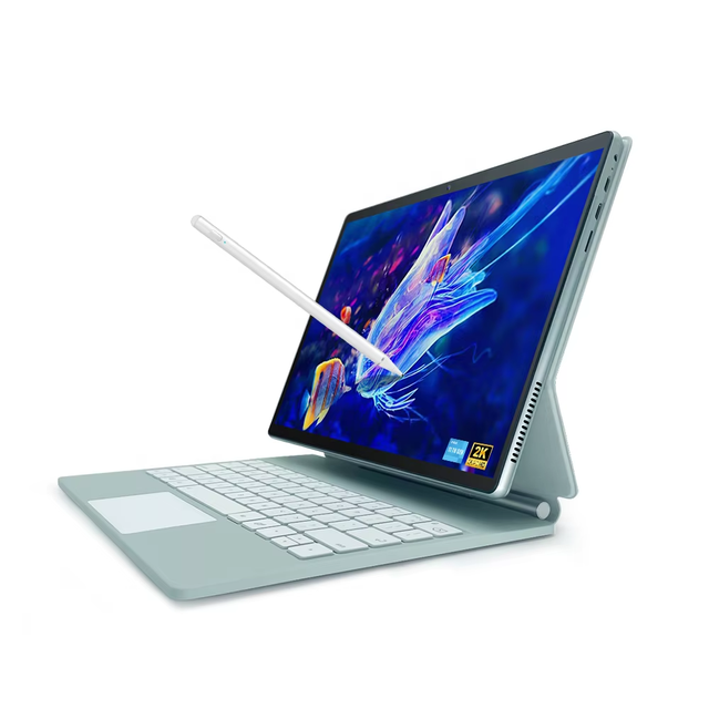 13 Inch 2 in 1 Tablet Laptop 12GB Memory Notebook Computer Touch Screen Business Window 11 Tablet PC With Magic Keyboard