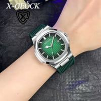 Reloj de Cuarzo MSTIANQ de Lujo para Hombre, Caja de Aleación, Correa de Silicona, Estilo Juvenil, Luminoso, Resistente al Agua, Moderno
