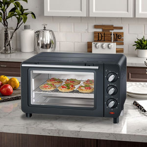 Mini Horno Tostador de 14L, Acero Inoxidable, para Tostar y Hornear, Horno Eléctrico Multifuncional para el Hogar - Product Image 3