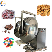 Machine Automatique à Rouleaux pour Enrobage de Cacahuètes Caramélisées, Petite Enrobeuse de Cacahuètes au Caramel