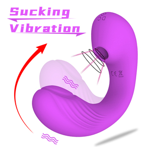 Vibrateur 2-en-1 vibrant et suceur pour femmes, Godemiché vibrant pour femmes, Jouets sexuels pour adultes, Clitoris, Couple, Masturbateurs féminins Xx.xx% - Product Image 1