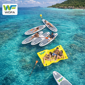Tabla de <span class=keywords><strong>Paddle</strong></span> <span class=keywords><strong>Surf</strong></span> <span class=keywords><strong>Transparente</strong></span> Segmentada de PVC para <span class=keywords><strong>Surf</strong></span> y Paddleboarding, Unisex, Hecha en China - Product Image 2