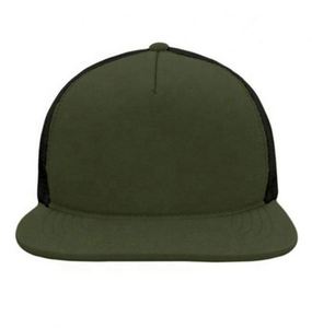 Gorra de camionero de espuma premium de 5 paneles con logotipo bordado personalizado al por mayor, de tela de lona y rizo, a la moda, para uso exterior. - Product Image 4