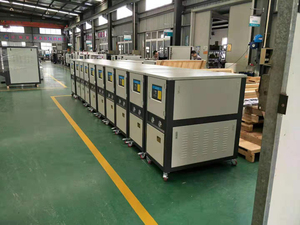 เครื่องทำความเย็นน้ำแบบระบายความร้อนด้วยน้ำ 380V ความแม่นยำสูง ขนาด 3HP-60HP รุ่นใหม่ พร้อมมอเตอร์และปั๊ม สำหรับงานพลาสติกอุตสาหกรรม - Product Image 4