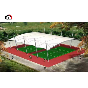 GAISHI Structure de toit modulaire isolée pour terrains de tennis et de padel extérieurs avec couverture - Product Image 6