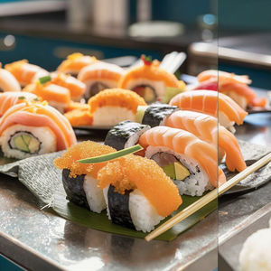 สาหร่ายญี่ปุ่นแผ่นทองอบแห้งสาหร่าย yaki สำหรับซูชิโนริ - Product Image 2