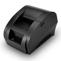 Imarcone-Mini Impresora Térmica BT de 58mm para Supermercado Móvil POS, Impresión de Etiquetas de Recibos Térmicos Directos con Interfaz COM