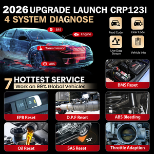 LAUNCH CRP123I V3.0 Elite OBD2 <span class=keywords><strong>Scanner</strong></span> Outil de diagnostic 2026 Mises à jour gratuites à vie Moteur ABS SRS Transmission <span class=keywords><strong>Scanner</strong></span> de <span class=keywords><strong>voiture</strong></span> - Product Image 2