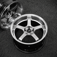 Jantes de voiture 5X114.3, jantes de voiture à profil profond, 15, 16, 17, 18 pouces, jantes en alliage, jantes à profil profond, jantes Civic pour JDM, jantes Subaru
