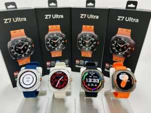 Nuova Innovazione Z7 Ultra <span class=keywords><strong>Smartwatch</strong></span> Impermeabile IP68 con Batteria a Lunga Durata, Chiamate BT, Bussola e Tracker per Android e <span class=keywords><strong>iOS</strong></span>, per Sport - Product Image 2