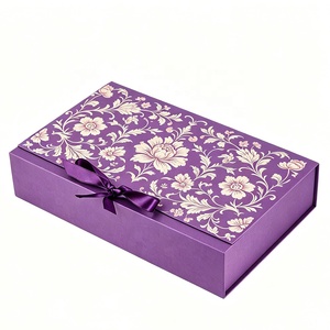 Caja de Papel Cosmética <span class=keywords><strong>para</strong></span> Bolígrafos, Hecha a Mano, Personalizada con Cinta Impresa, Caja de Cartón Plegable <span class=keywords><strong>para</strong></span> Regalos de Boda, Fiestas y Días Festivos - Product Image 2