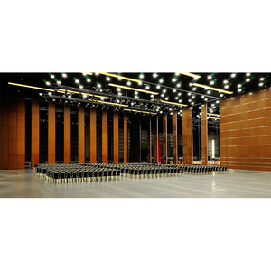 Exhibition Hall <strong>Movable</strong> <strong>Partition</strong> System Acoustic <strong>Fabric</strong> Finish Sliding <strong>Partition</strong> <strong>Walls</strong> Manufacturer - Product Image 3