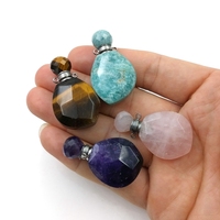 Vente en gros de bijoux pour dames, collier, pierre naturelle noire, améthyste, agate, cristal de quartz, pendentif essentiel, pendentifs de mode, breloques