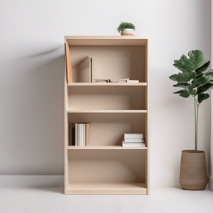 Librero de Madera MDF Moderno y Elegante para Hogar, Oficina, Sala de Estar, Dormitorio, Comedor, Escuela y Hotel - Diseño de Mueble Versátil - Product Image 1