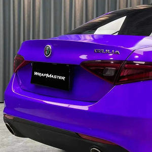 Wrapmaster 1.52*15m TPU Self Healing Explosion Purple Car Protective Film Color-Changing Anti-Scratch UV Proof PPF Film - Product Image 4