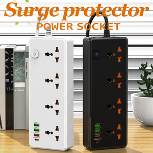 Regleta de Enchufes GAN con Puertos USB, Cable de Extensión, Protector de Sobretensión, Regleta de Enchufes con Puerto USB - Product Image 3