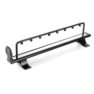 Clothing Organizer Hanging Rod 450mm Aluminum Alloy Multifunctional <b>Wardrobe</b> Storage <b>Rack</b> With 8 Beads Silent Design - Product Image 2