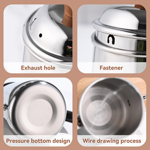 กาต้มน้ำคอห่านสแตนเลส 304 ขนาด 700 มล. สลักลายได้ตามต้องการ - Product Image 2