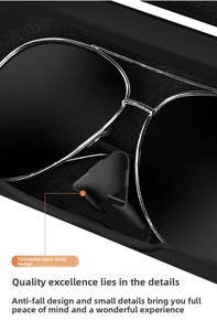 Car Visor Storage <b>Holder</b> ABS Material Multifunctional Sunglasses Card <b>Ticket</b> Organizer - Product Image 3