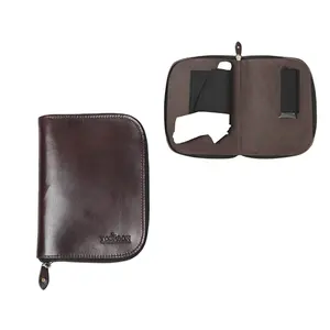 HIBO Leather Small Notebook Day Planner Concealed Carry Case Holster in Genre of Holsters