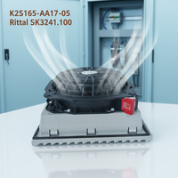 Ventilateur centrifuge AC en plastique original ebmpapst K2S165-AA17-05 Rittal SK3241.100, 230V 40/42W 2650/2700RPM, souffleur d'extraction industriel