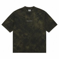 T-shirt Oversize Premium 240g Vierge, Coupe Minimaliste Moderne, 100% Coton Filé Anneau, Impression Logo Personnalisé, Alternative de Marque de Luxe