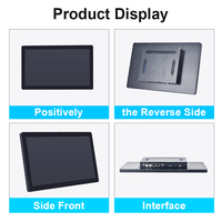 Computadora Industrial Impermeable China con Windows 11/Linux, Panel Táctil PC Industrial Integrado/Sin Ventilador, Montable en Pared, con Múltiples Puertos