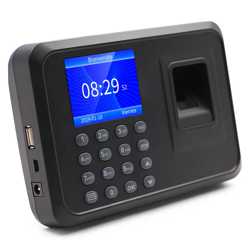 Realand AR-FP01 Biométrique D'empreintes Digitales Temps de Présence Machine Autonome