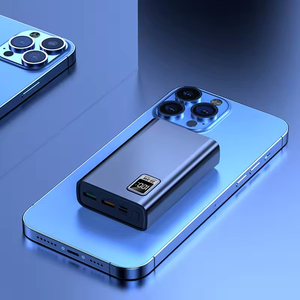 Batterie externe portable Xiaomi ultra-mince 20000 mAh haute capacité avec charge rapide PD 22,5 W, affichage numérique LED, en ABS - Product Image 5