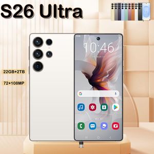 <span class=keywords><strong>Smartphone</strong></span> S26 Ultra 4G/5G Version Globale, Écran HD Plein Écran 6,9 Pouces, 22 Go + 2 To, Android 15, Déverrouillage Facial, Téléphone Portable pour Gamers - Product Image 2