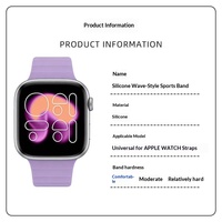 Untuk Tali Jam Tangan Gaya Gelombang Tali Olahraga Silikon Gel Tombol Jepret Gesper Universal 10s/11s Multi-Ukuran