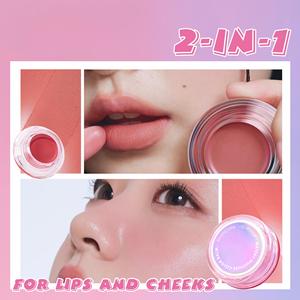 Balsamo Labbra e Blush 2 in 1 All'Ingrosso, 4 Colori Multiuso, Blush per Guance a Lunga Durata, Alta Pigmentazione, Cosmetico per il Viso - Product Image 3
